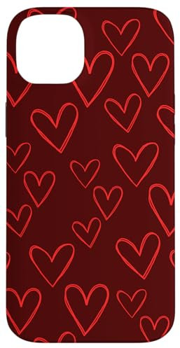 Pop Socket Happy Hearts Case for iPhone 14 Plus