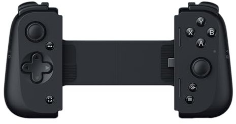 Razer Kishi V3 Pro - Mando gaming USB-C para iPhones, smartphones Android y mini tablets de hasta 8 - Plug and Play- sticks analógicos antideriva (12 botones - hápticos Sensa HD) Negro