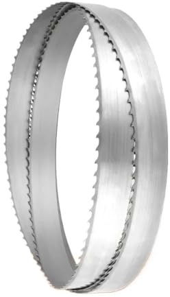 YJQHODY 1 Stück Bandsägeblatt 4140 x 27 x 0,9 mm, gezacktes Bandsägeblatt aus Wolframstahllegierung for Schneiden von Hartholz
