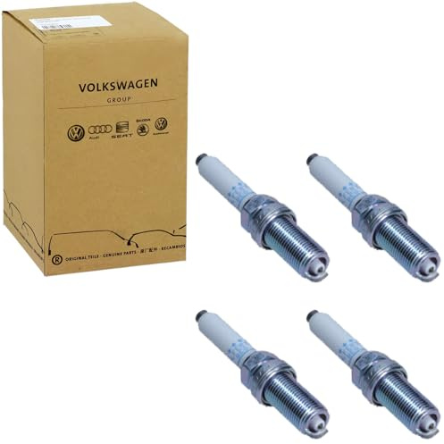 4xORIGINAL Zündkerze | 06K905601B passend für A3 A4 B8 A5 A6 C7 Golf 7