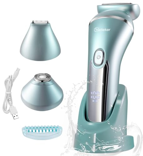 3-in-1 elektrorasierer für dame intimbereich bikinizone, lady USB wiederaufladbar batterie elektrisch augenbrauen rasier face trimmer nass und trocken für intim gesicht arme körper beine achselhöhlen