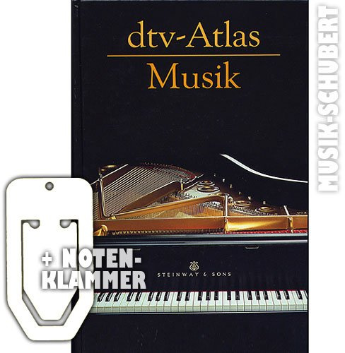 dtv-Atlas der Musik (Hardcover) inkl. praktischer Notenklammer - das beliebte Nachschlagewerk zu Musiktheorie und -geschichte mit 250 ganzseitigen Farbtafen (gebundenes Buch) von Ulrich Michels (Noten/Sheetmusic)