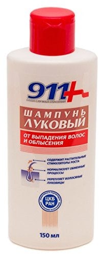 911 ONION Shampoo Against Hair Loss And Baldness, Stimulates Hair Growth 150ml