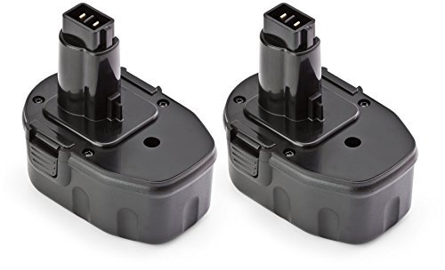 ExpertPower 2 Pack ExpertPower 14.4v 1500mAh NiCd Replacement Battery for Dewalt DC9091 DW9094 DW9091 DE9038 DE9091 DE9092 DE9094 DE9502