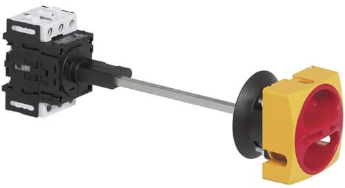 BACO 165009 Disjoncteur de charge verrouillable 25 A 1 x 90° jaune, rouge 1 pièce