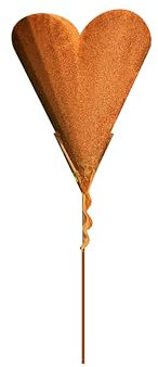 Gartendekoshop24- Rost Herz dekorativ 170cm, zum Bepflanzen Tolles Geschenk Valentinstag