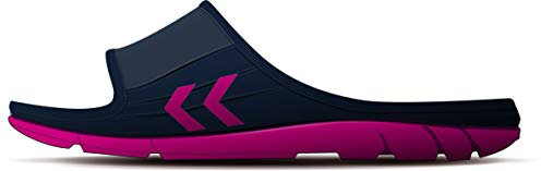 Hummel Mixte Jensen Sandal Mocassins, Noir (Bright Rose), 43 EU