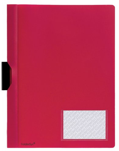 Clip-Mappe, Standard, rot, 10 Stück