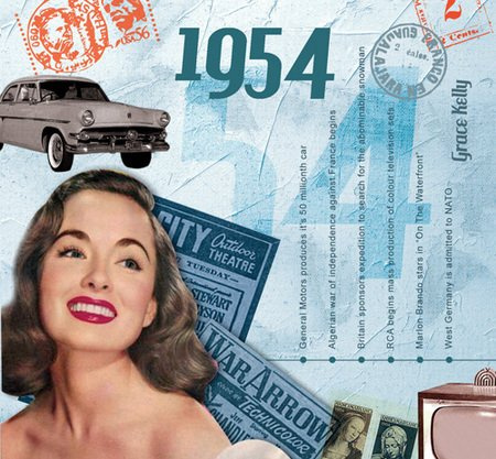 Time of your life - 1954 CD Card
