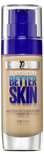 Maybelline New York Superstay Better Skin Make-up Sand 30 / Schminke in einem Hautfarben-Ton, für eine langanhaltende Abdeckung und einen makellosen Look, 1 x 30 ml