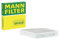 MANN-FILTER CUK 26 007 Innenraumfilter/Kabinenluftfilter - Pollenfilter mit Aktivkohle - für Pkw + Transporter