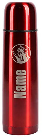 Herz & Heim® Thermosflasche 500 ml Gravur mit Namen/Feuerwehr