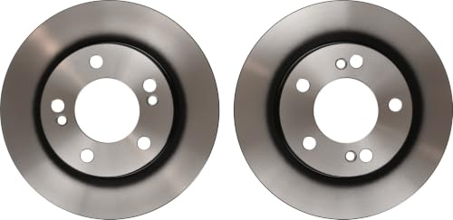 TRW DF6205 2x Bremsscheiben Kompatibel mit SsangYong Rexton 2012 - Vorderachse und Andere Fahrzeuge