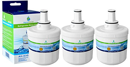 3x AH-S3G filtre à eau compatible pour Samsung réfrigérateur DA29-00003G, HAFCU1 / XAA, HAFIN2 / EXP, DA97-06317A