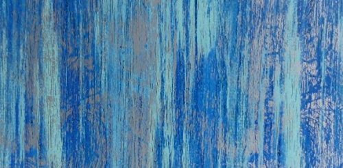 Wachsplatte blau silber, multicolor 20x10 cm - 9763 - Verzierwachsplatte 200x100 mm für Kerzen
