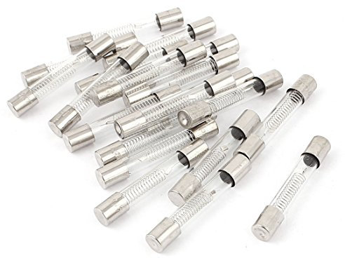 Aexit Tubo fusible de alto voltaje 800mA 0.8A 5KV de la protección del horno (model: D4014IV-8478EI) de microondas 20pcs