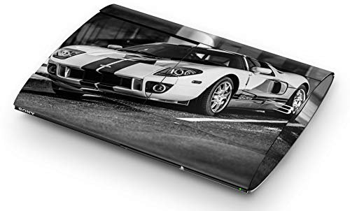 Skins4u Aufkleber Design Schutzfolie Vinyl Skin kompatibel mit Sony PS3 PlayStation 3 Super Slim Speed