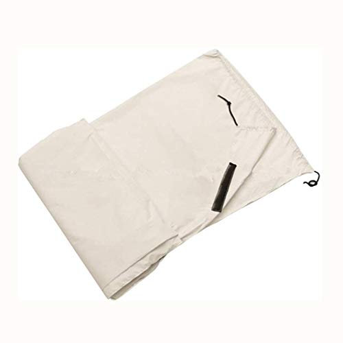 Swimming Pool Cover, Waterproof Beige Open Air Swimming Pool Roll Cover Protector Ground Swimming Pools Cover for Outdoor Heavy Duty Garden(S490*96cm)