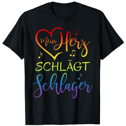 Mein Herz schlägt Schlager T-Shirt