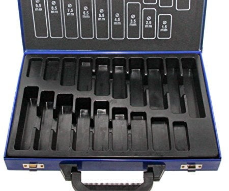 PeTools, Leerbox für Bohrer-Set (170tlg.) Spiralbohrer Metallbohrer Stahlbohrer 1-10mm, Aufbewahrungsbox