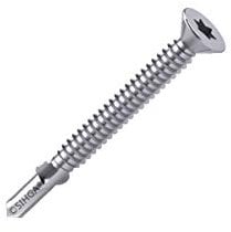 S-BohrFix SBF Bohrschraube - verschraubt Holz und Stahl (5,5 x 45 | 100 Stück)