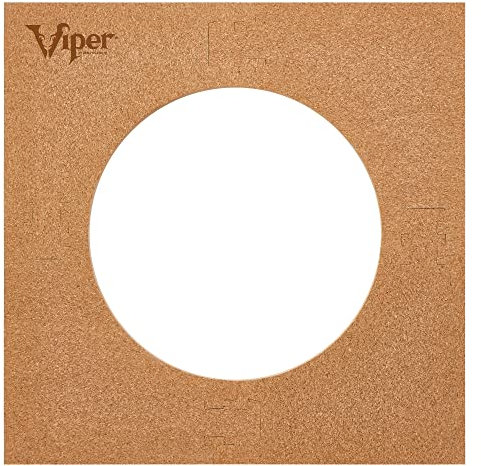 Viper Unisex – Erwachsene Wall Defender II Dartboard Surround Cork Dartscheibe, Hellbraun, L x 28.25 W x 1 Thick