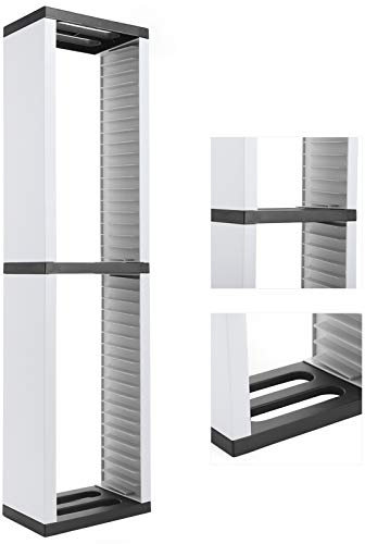CDS & DVDS Disk Storage Rack 36 Spiele CD Disk Organizer Rack Regal Disk Storage Tower Schutzständer für Host der PS-Serie/für ONES Host/für Switch