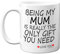 Being My Mum Mug - Mum Birthday Gifts Mother's Day Present Son Daughter, Mothers Day Mugs, 11oz Ceramic Dishwasher Safe Coffee - Birthdays, Christmas Cup Made in The UK