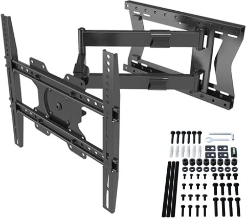 DQ Hercules Turn 80 cm, Wandabstand bis 80cm, bis 60kg, VESA max.400x400mm