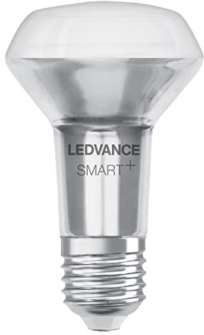 LEDVANCE Smarte LED R63 Spotlampe mit Wifi Technologie, Sockel E27, Lichtfarbe änderbar (2700-6500K), Ersatz für herkömmliche 60W-Reflektor-Glühbirnen, steuerbar mit Alexa, Google & App