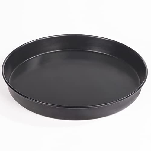 Silicon-Tech Bandeja de horno circular de aluminio | Con recubrimiento antiadherente HARDFOOD | Profesional | para asados y patatas