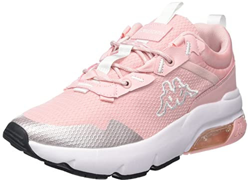 Kappa Carmo, Scarpe da Ginnastica Unisex-Adulto, rosé Bianco, 37 EU