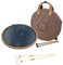 MEINL Sonic Energy OSTD2NB Steel Tongue Drum + keepdrum Schlägel Mallets