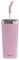 SIGG Helia Kaffeebecher to go (0.6 L), doppelwandig isolierter Thermobecher mit Glas-Strohhalm, auslaufsicherer Tumbler aus Edelstahl für heisse & kalte Getränke, Lingonberry
