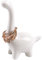 Yundu Céramique Dinosaure Porte-bagues, Porte-bagues de mariage et de fiançailles, Porte-bijoux, Décoration de chambre Preppy, Cadeaux mignons pour femmes