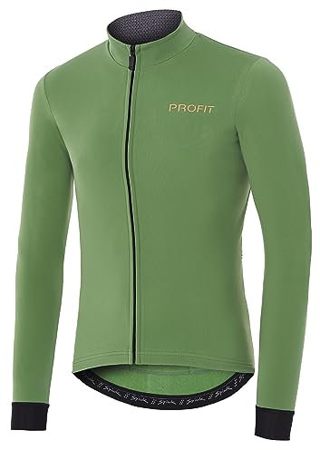 Maillot M/L Profit Cold&Rain Unisex Verde T. XS