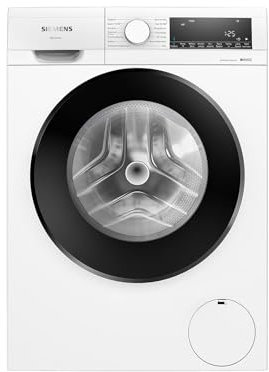 Siemens WG34G2070 iQ500 - Lavatrice automatica 8 kg, 1400 giri/min, programmi speedPack L, sistema antimacchia per macchie ostinate, programma all'aperto, display LED