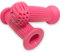 FRSOHEWIN Manopole per bicicletta per bambini, impugnature ergonomiche, in gomma, antiscivolo, per bambini, bicicletta, 1 paio di bici da città, 100 mm, rosa