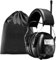AM/FM Radio Headphones with Digital Display, 30dB AM FM Hearing Protection Safety Ear Muff, Ear Protection Headphone for Mowing, Landscaping, Shooting and Construction-Black