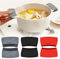 Silikon-Topfhalter, Silikongriffe für Töpfe, Silikon Topflappen Griffhalter, 3 Paar Hot Pot Griff-Abdeckung, Topflappenhandschuhe Griff, Topflappen-Abdeckung