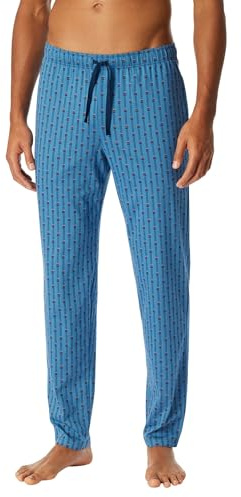 Schiesser Herren Schlafhose Kurz Bermuda - Mix + Relax - Organic Cotton Pyjamaunterteil (1er Pack)