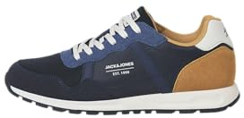 JACK & JONES Herren Jfwharrow Mesh Sneaker, Navy Blazer, 45 EU