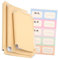 HONMEET 30 Blatt Buchumschlaghüllen Aus Kraftpapier Buchumschlag-geschenkpapier in Mehreren Größen Buchumschlaghüllen Für Lehrbücher