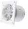 HEBEOT Ventilador de ventilación de baño de 6 pulgadas, ventilador de escape para baño, cocina, 40 W, extractor portátil, 19 x 13,5 x 15 cm