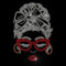 MAYJOYDIY Modischer Dame Strass Aufnäher Zum Aufbügeln Auf Hotfix Wärmeübertragung Sonnenbrille Lady Transparent Bling Diamant Reparatur Applikation Transfer Patch Für T Shirt Jacke Kleidung Basteln
