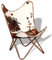 Kangmusi Butterfly-Sessel und Echtes Kuhfell, kangmusi243696
