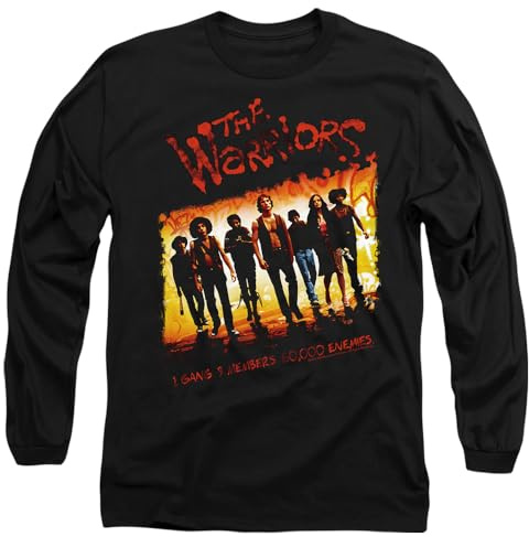 The Warriors Unisex Warriors One Gang Mens Long Sleeve T Shirt T-Shirt (Pack of 1)