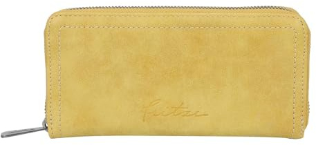 Fritzi aus Preussen Geldbörse Nicky Vintage Wallet Light Curry senfgelb