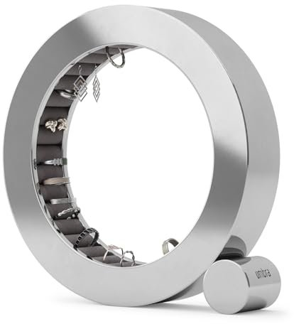 Umbra Ferris Organiseur de Bijoux en métal chromé