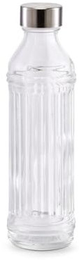 Basera Glasflasche mit Edelstahlverschluss, 500 ml